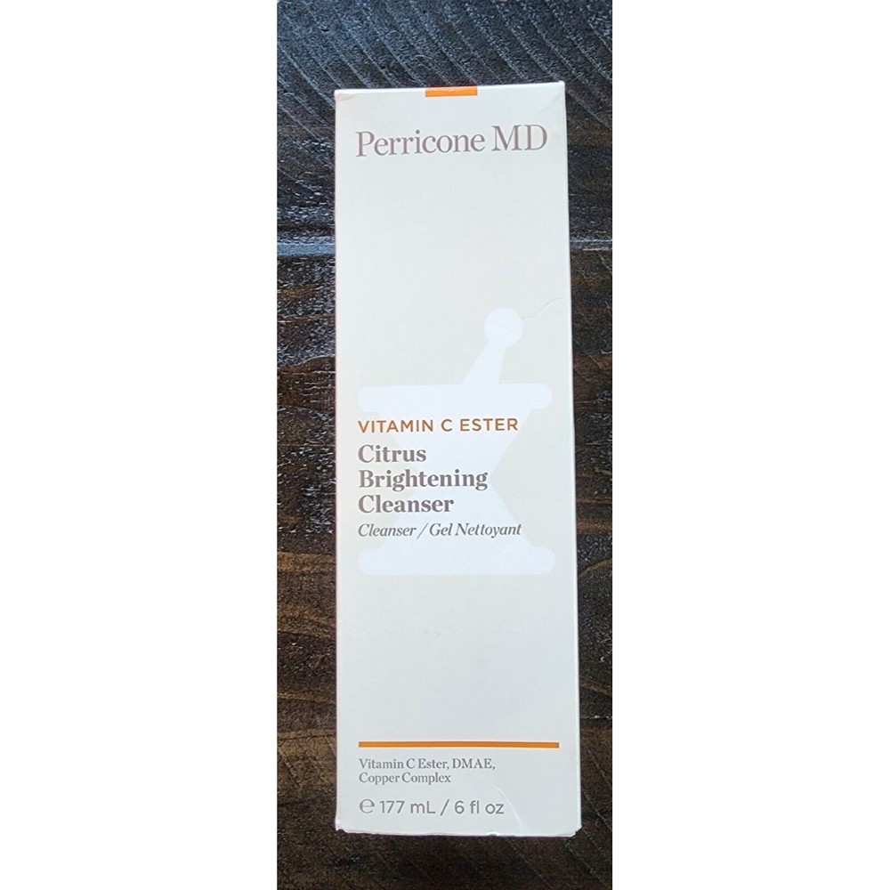 Perricone MD Vitamin C Ester Citrus Brightening Cleanser 6 oz 177 ml Ful…